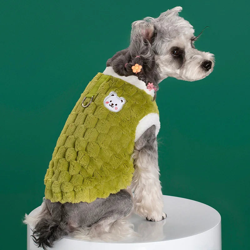 Warm Fleece Dog Vest