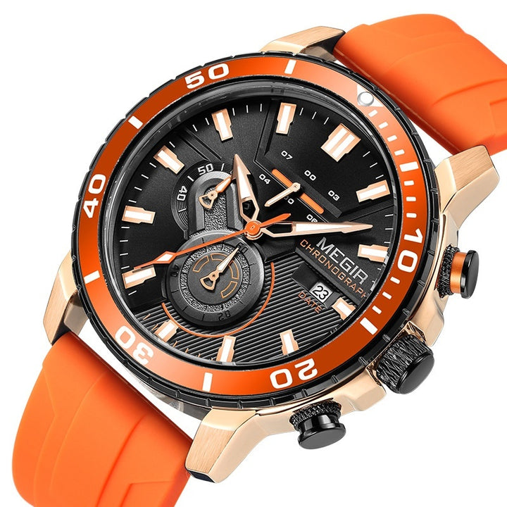 Watch Multi-function Chronograph Calendar Sports Men's Watches