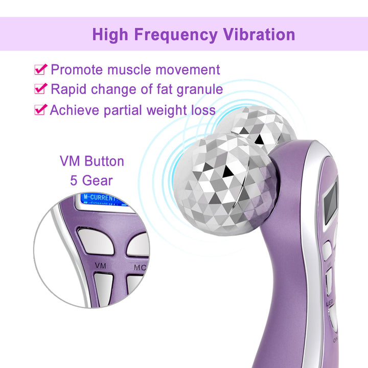 4D Micro-current Vibration Facial Massager