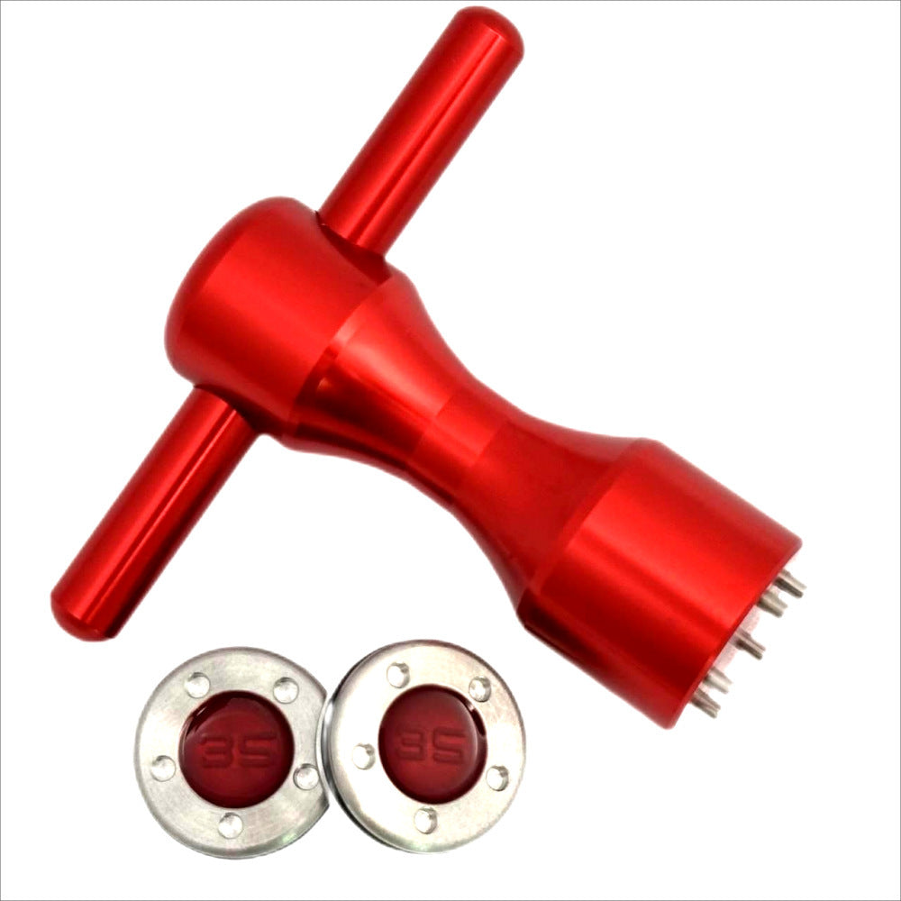 Big Tooth Red Putter Screw Set Golf Accessories