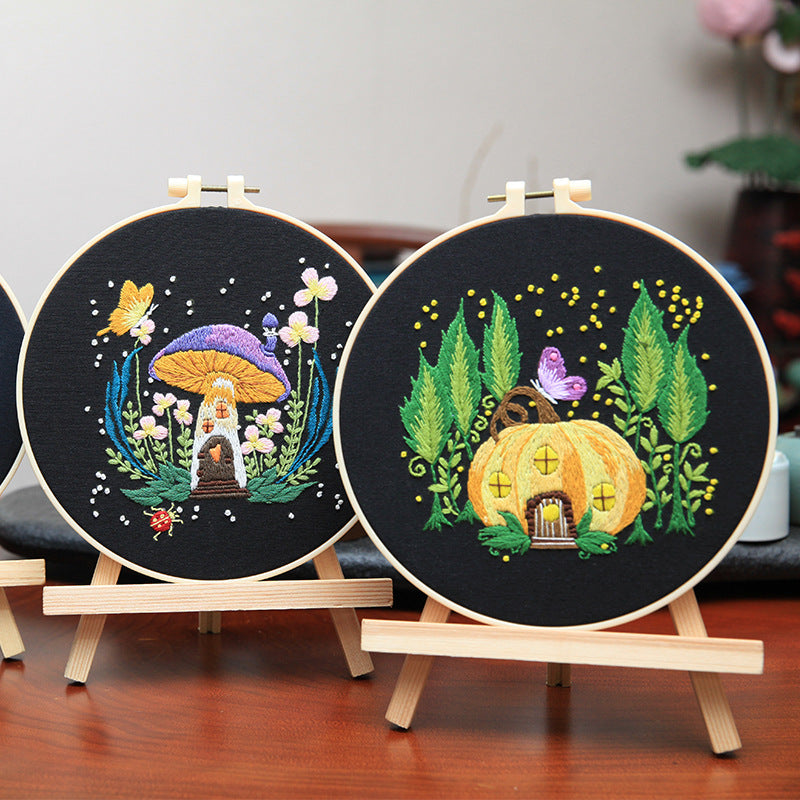 Cartoon Creative Embroidery Diy Material Package