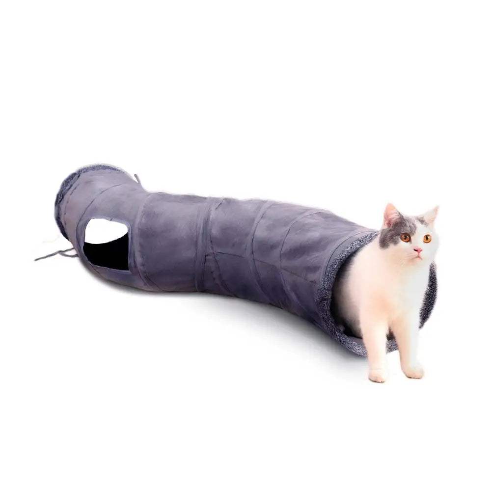 Foldable Cat Play Tunnel