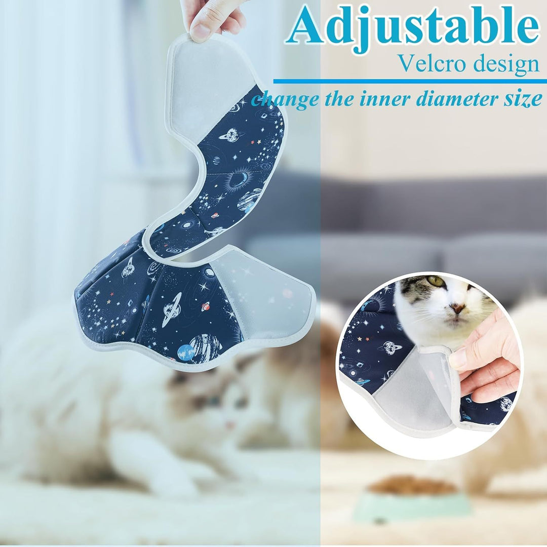 Cat Cone Collar Soft Cat Recovery Collar To Stop Licking Protective Cat Neck Cone After Surgery For Small Medium Cats Kittens