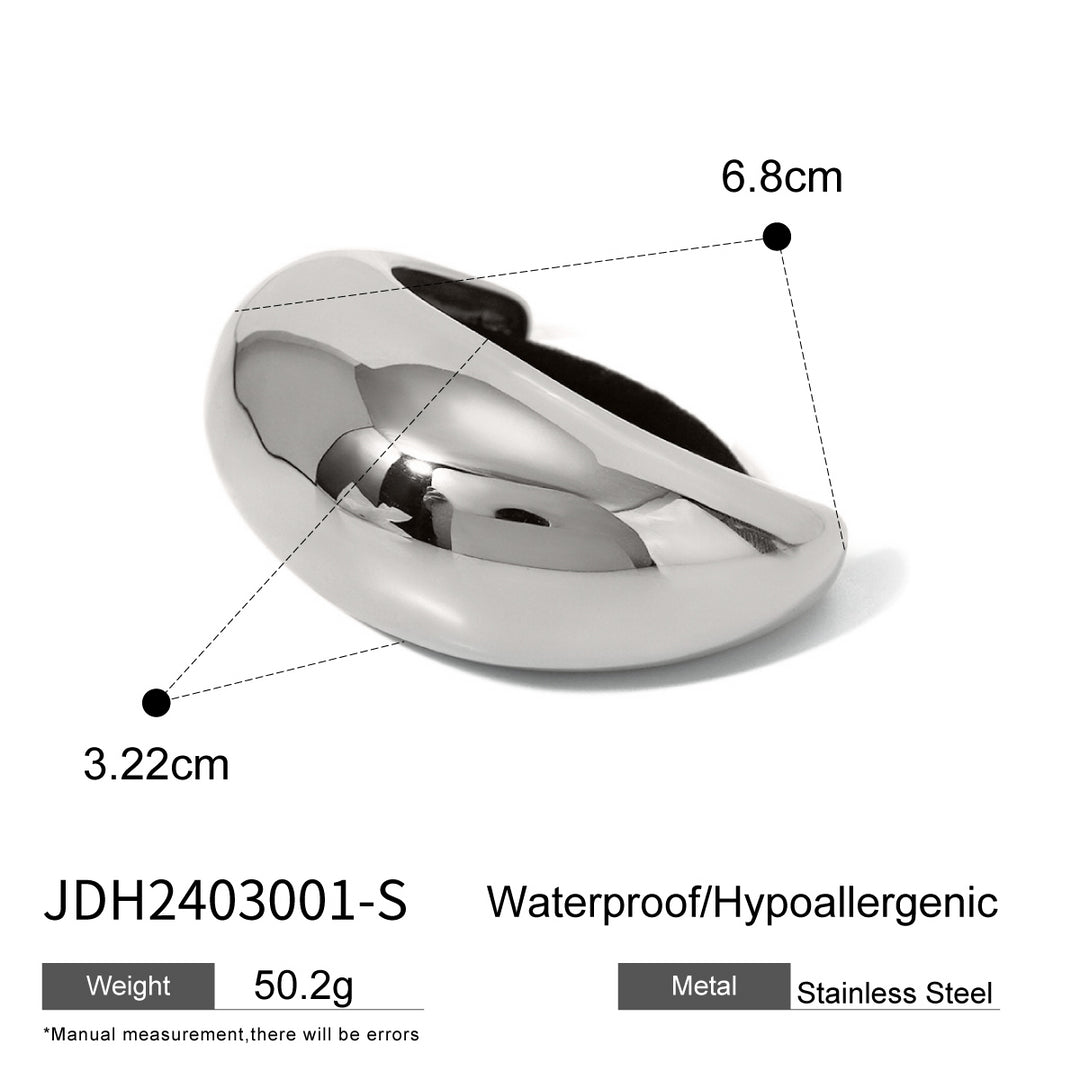 Stainless Steel U-Shaped Curve Hair Tie