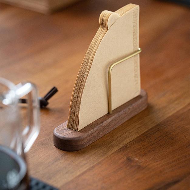 Wooden Tissue and Napkin Holder