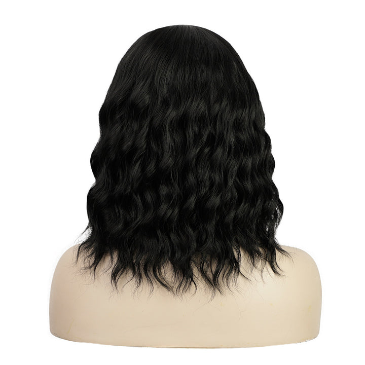 European And American Style Wig Water Ripple Short Curly Hair