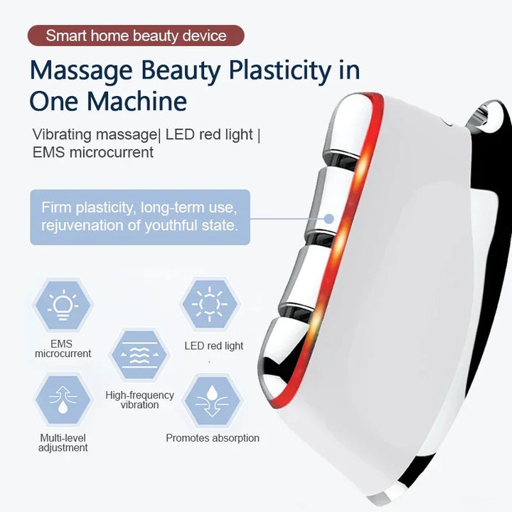 Electric Facial Lifting & Skin Tightening Microcurrent Beauty Massager