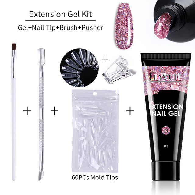 15ml Nail Extension Gel Kit