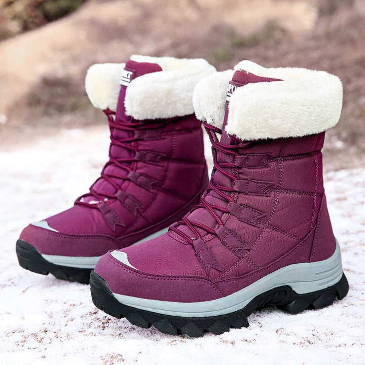 Women's Outdoor Fleece-lined Warm Snow Boots