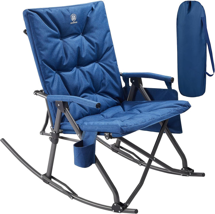 Oversized Folding Rocking Camping Chair