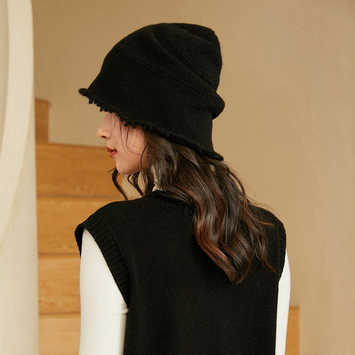 Luxurious 100% Cashmere Women's Knit Hat