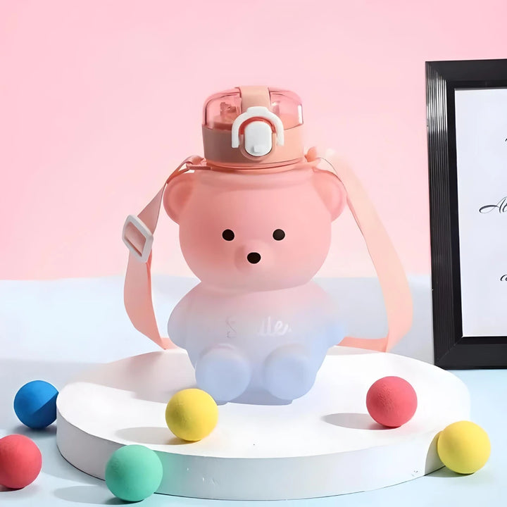 Gradient Bear Cute Water Cup