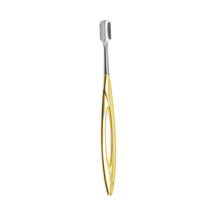 Gold Stainless Steel Cuticle Pusher and Nail File