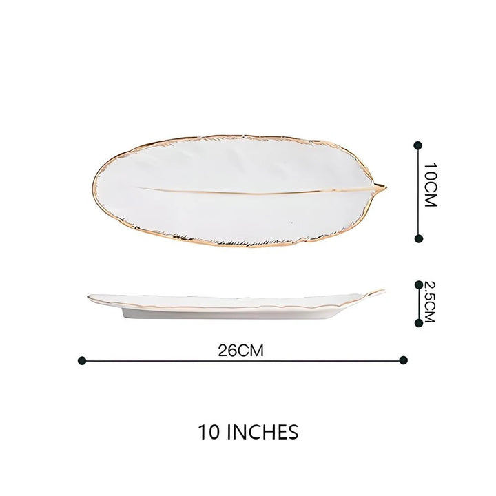 Luxury Nordic Ceramic Storage Tray for Jewelry and Tableware