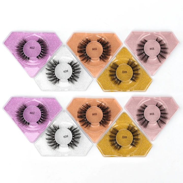 Faux Mink Eyelashes Set