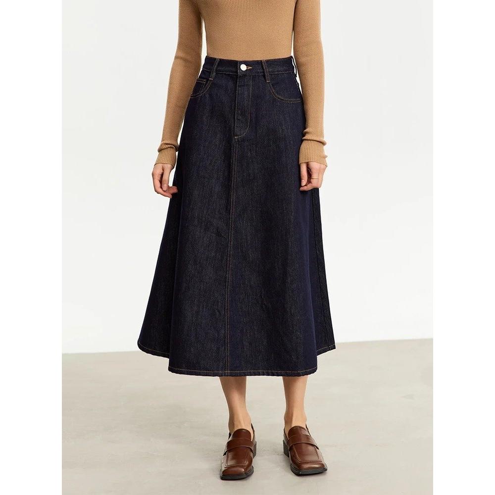 Women’s A-line Denim Skirt