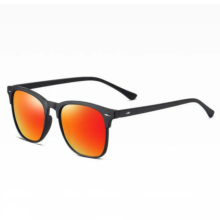 Retro Square Polarized Sunglasses for Men