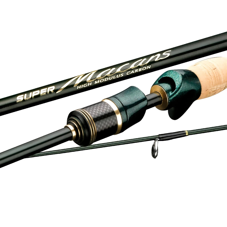 Portable Carbon Fishing Rod 1.8m/2.1m/2.4m | 4-5 Section Travel Spinning Rod