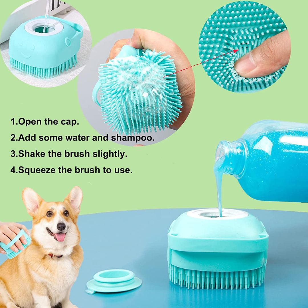 Silicone Dog Bath Brush