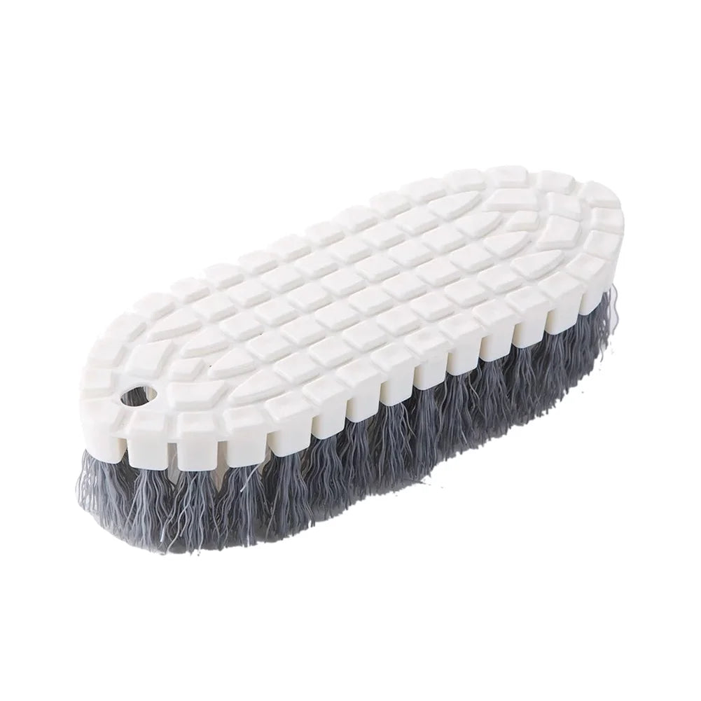 Flexible Kitchen Scrubber & Tile Cleaner with Bristles for Cooktop, Sink, Bathroom & Floor