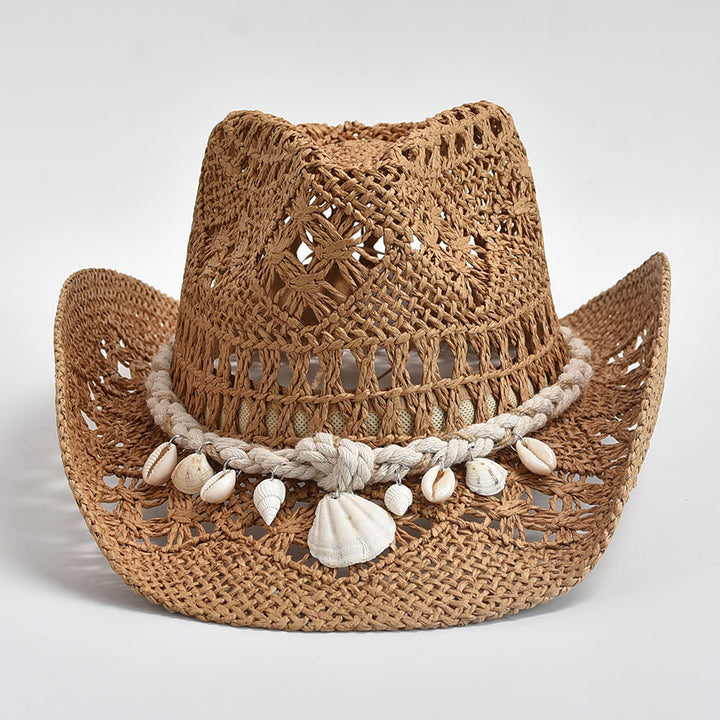 Summer Hand Woven Straw Hat for Women