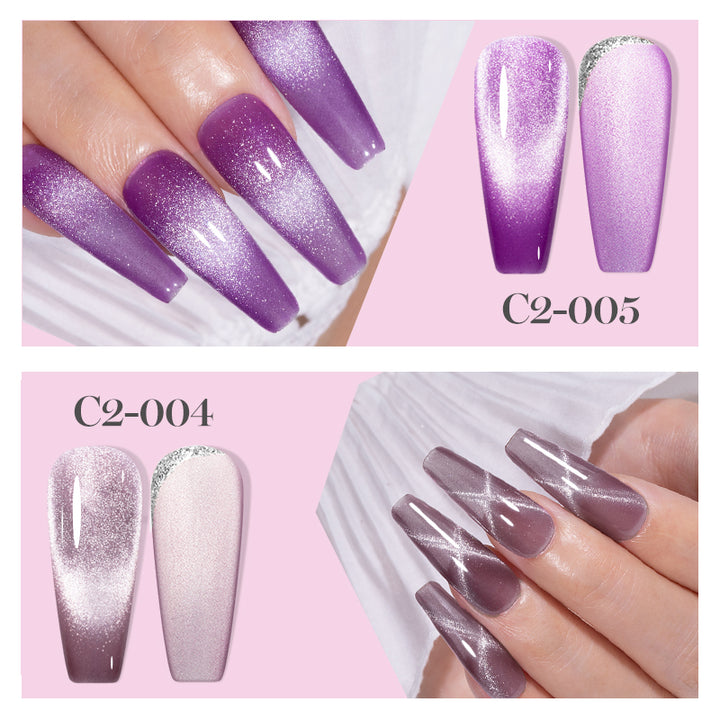 Cat Magnetic Glitter Gel Nail Polish