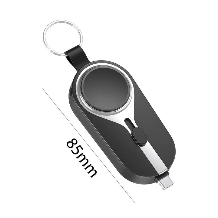 Ultra-Compact Mini Power Emergency Pod Keychain Charger