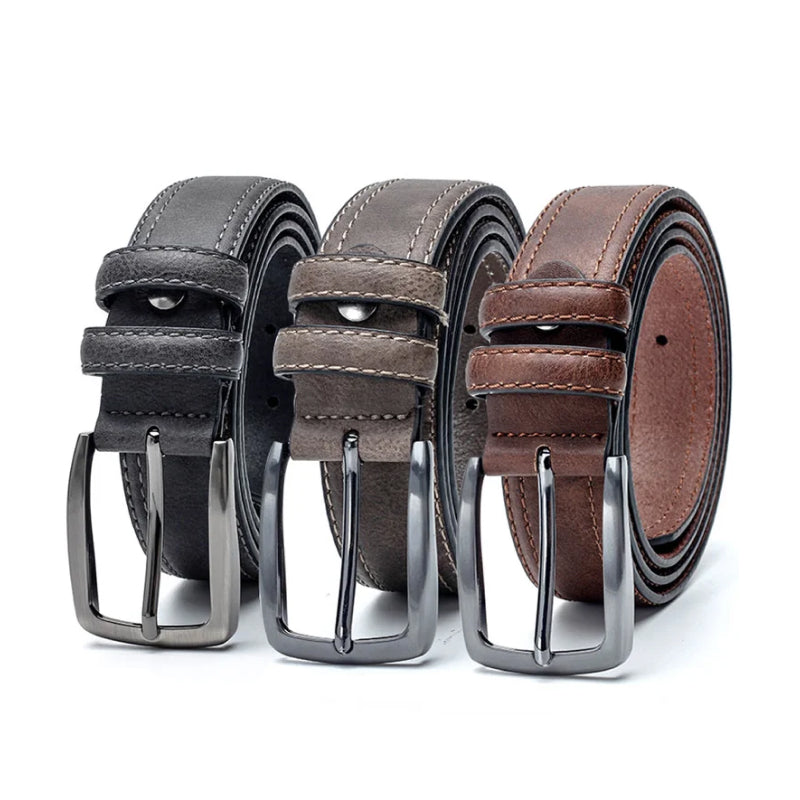 Vintage Style Luxury Leather Belt