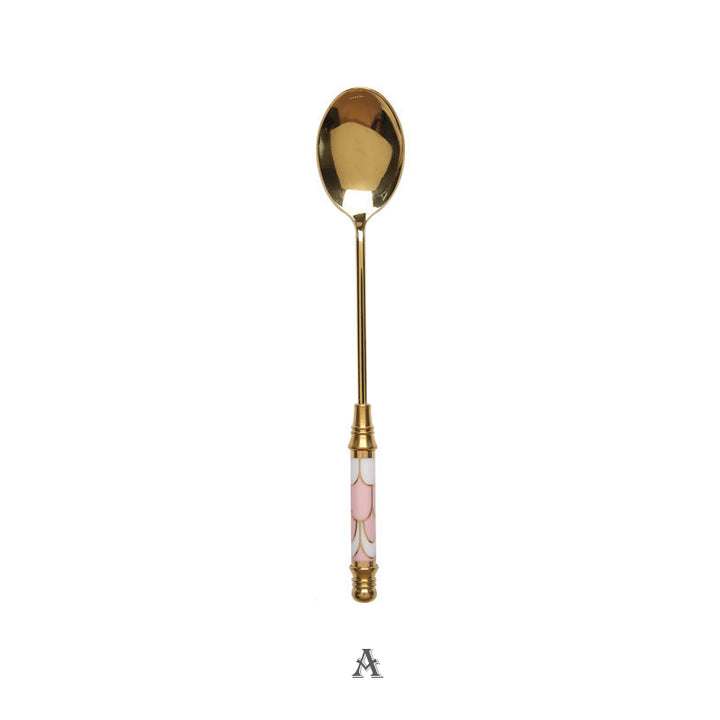 Elegant Stainless Steel Dessert Spoon