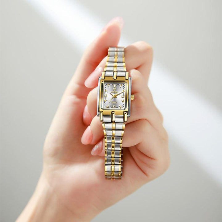 Luxury Gold Steel Bracelet Watch