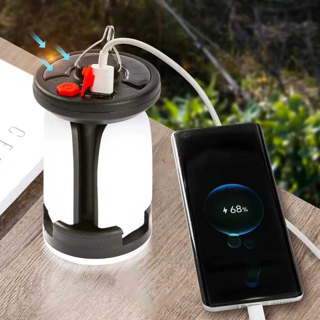 Rechargeable Solar LED Camping Lantern