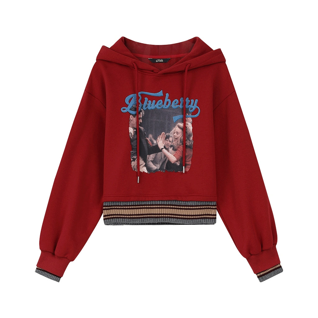 Red Fleece Hoodies for Women