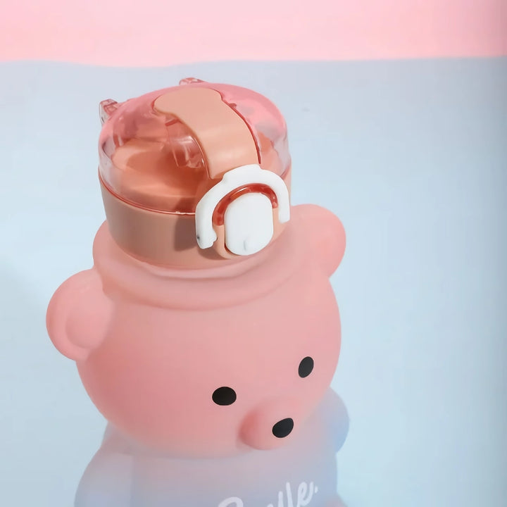 Gradient Bear Cute Water Cup