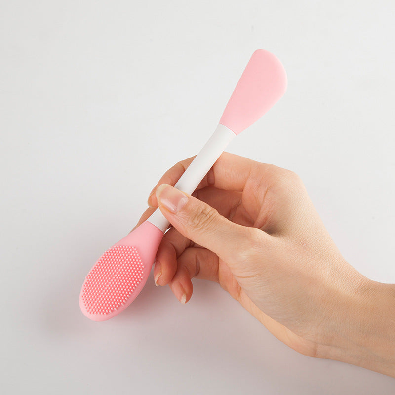 Soft Silicone Double-End Face Mask Brush