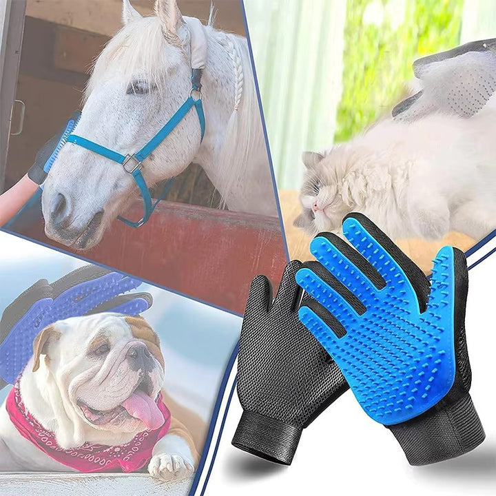 Pet Hair Remover Glove for Dogs and Cats