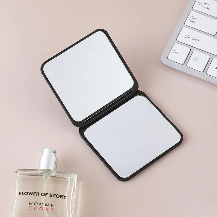 Portable Folding Double-Sided Makeup Mirror