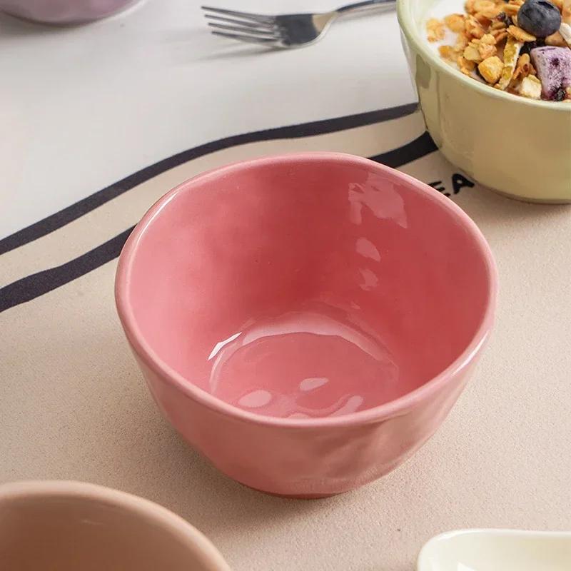 Cream Style 4.7-inch Ceramic Rice Bowl