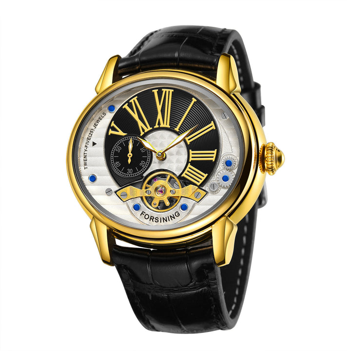 Men's Fashion Dial Flywheel Mechanical Watch