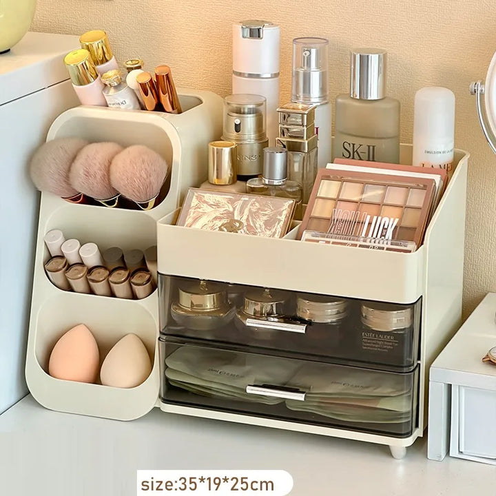 Large Makeup Organizer with Drawers