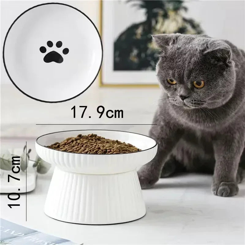 Cute Cartoon Ceramic Pet Bowl