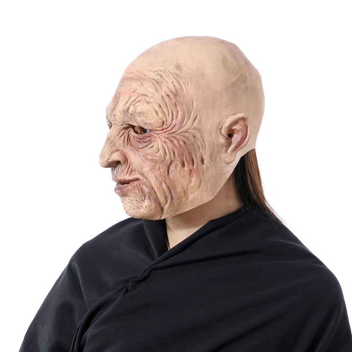 Halloween Horror Old Man Latex Mask Stage Performance Props