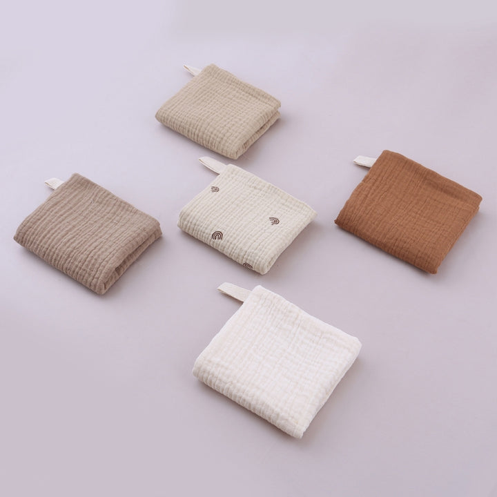 Soft Absorbent Gauze Cotton Baby Washcloths