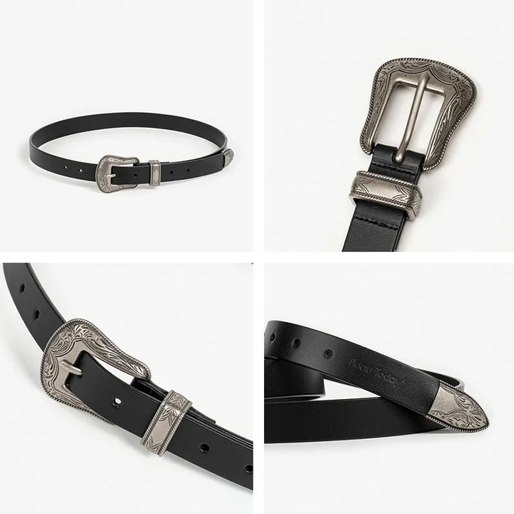 Elegant Genuine Leather Women’s Belt