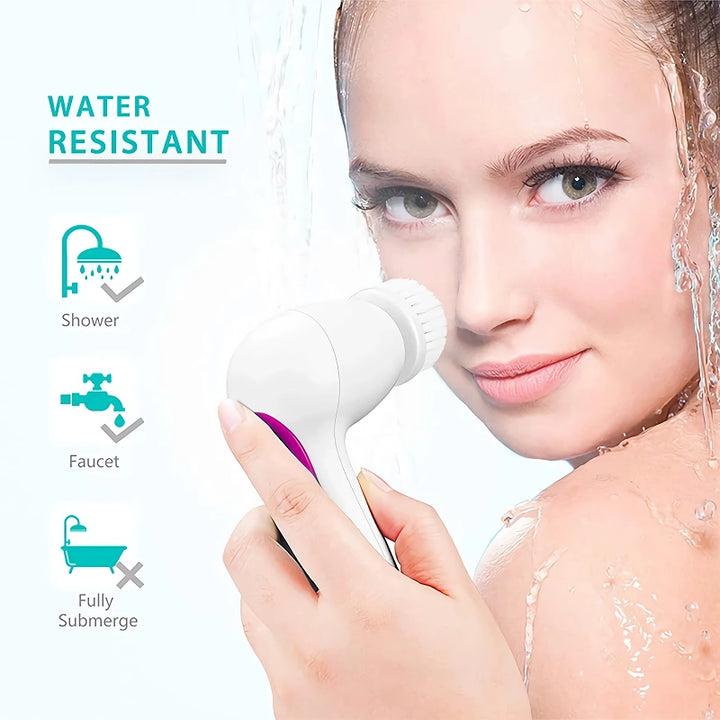 5-in-1 Electric Facial Cleanser and Pore Cleaner