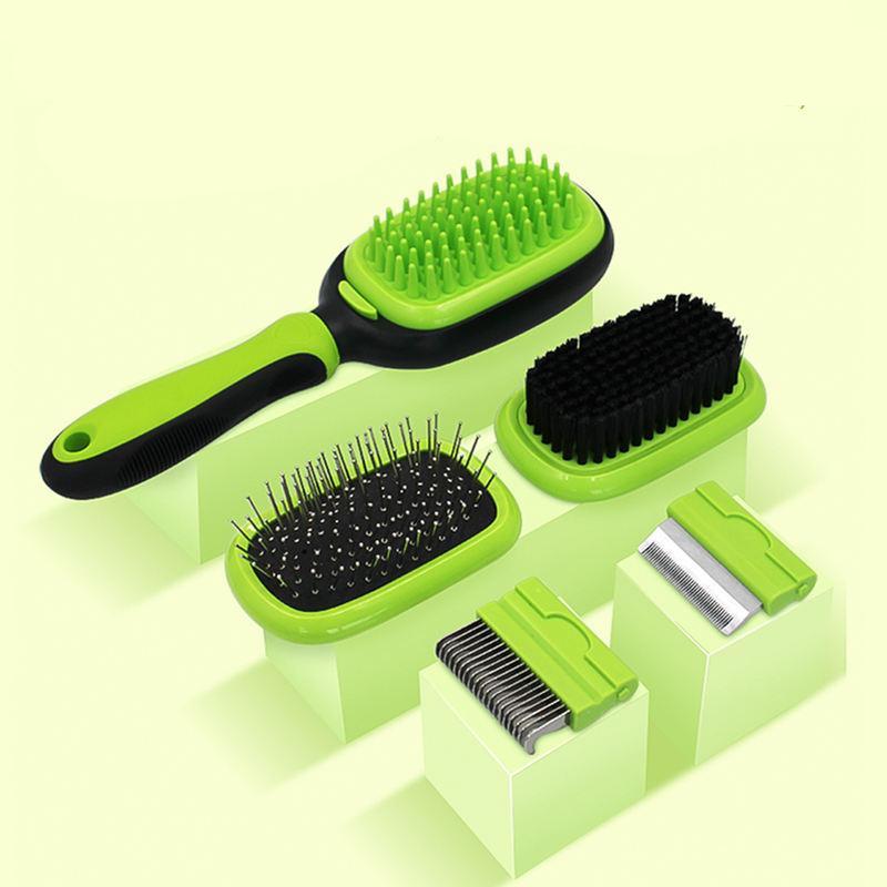 5-in-1 Pet Grooming Brush Set