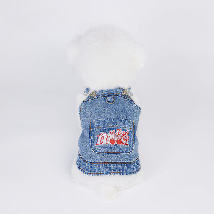 Cotton Dog Denim Vest