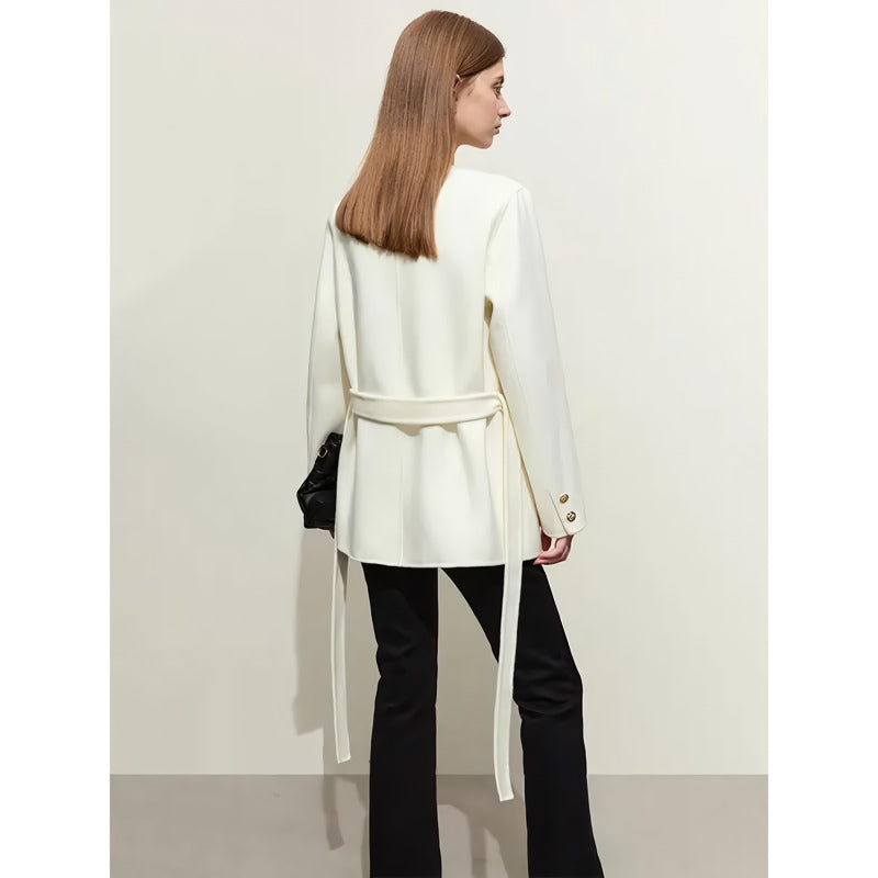 Elegant Woolen Coat for Women