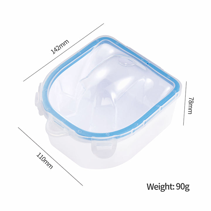 Double-Layer Nail Soaking Bowl for Easy Gel Polish Removal