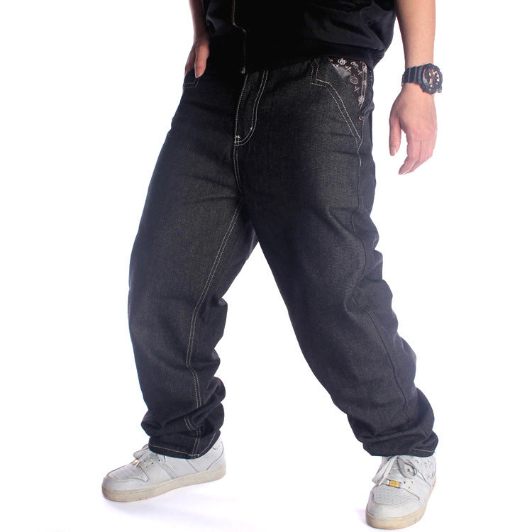 European And American Style Trendy Long Pants Loose Casual