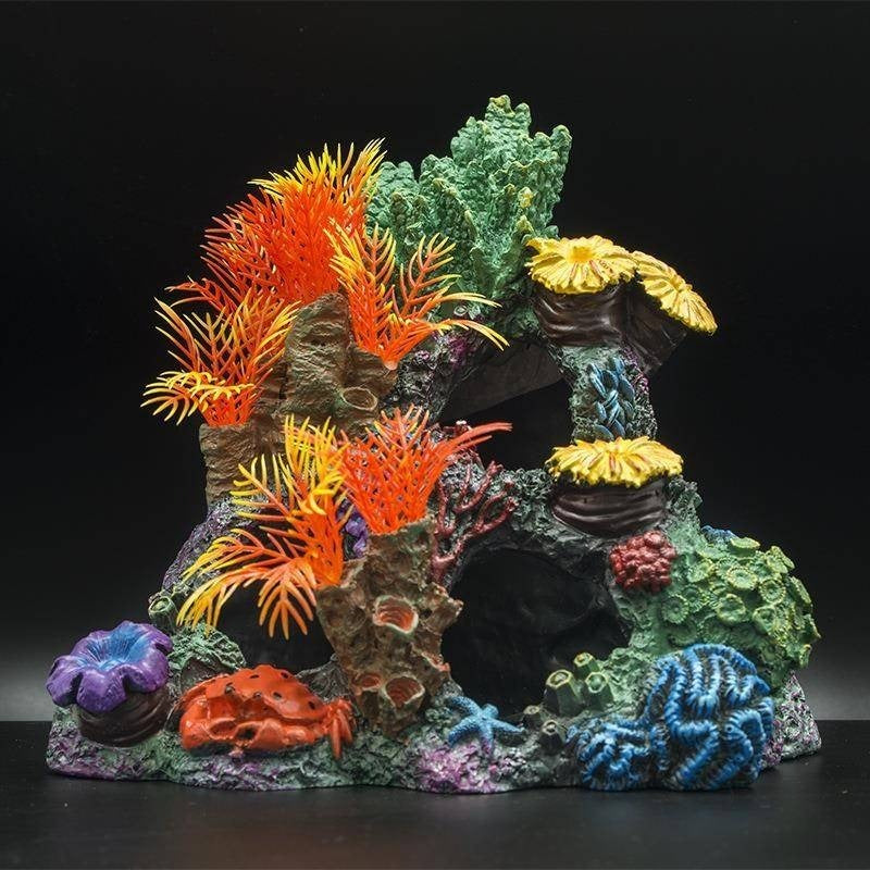 Artificial Coral Reef Aquarium Decorations